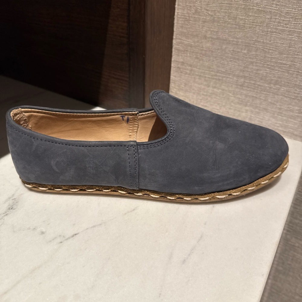 Men’s Sabah Blue Suede Shoes 42 (US 10/10.5)